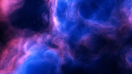 Universe filled with stars, nebula and galaxy
