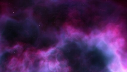 Universe filled with stars, nebula and galaxy
