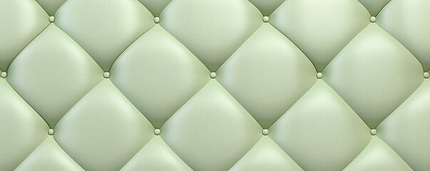 Seamless light pastel diamond tufted upholstery background texture elegant luxury backdrop