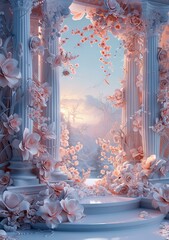 A beautiful and dreamy garden