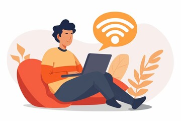 Group of friends sharing digital content wirelessly, celebrating the social connectivity enabled by modern technology