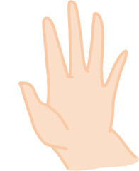 Minimalist, hand-painted cartoons that are simply painted without a lot of detail.