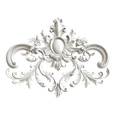  wall design isolated on transparent background, PNG file 