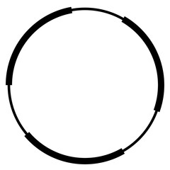 black tech circle png