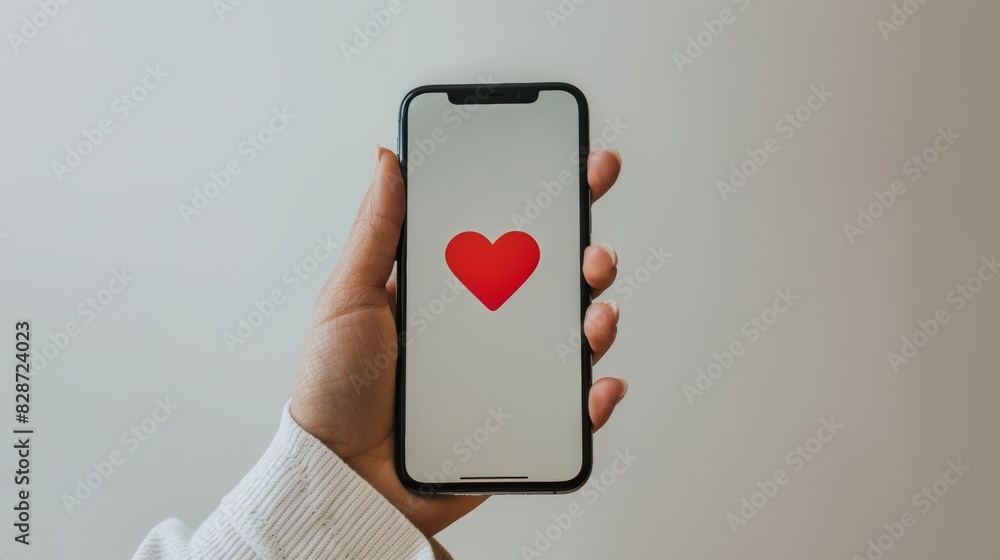 Aufkleber heartfelt connection on the go generative ai