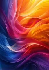 Obraz premium Colorful Waves