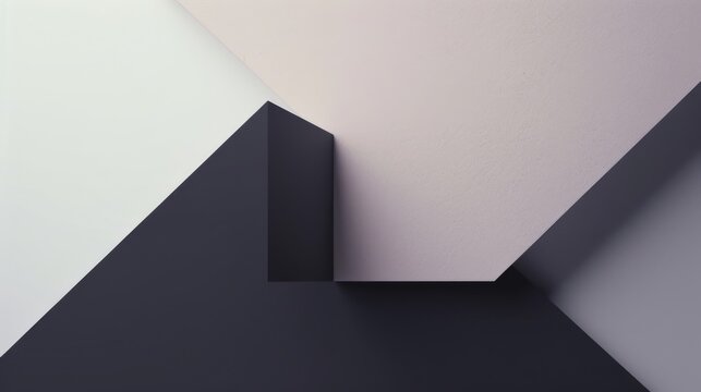 A minimalist representation of a Geometric shapes