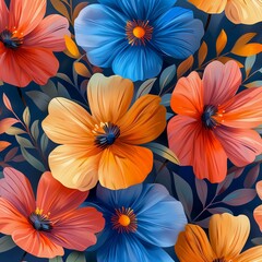 background with flowers