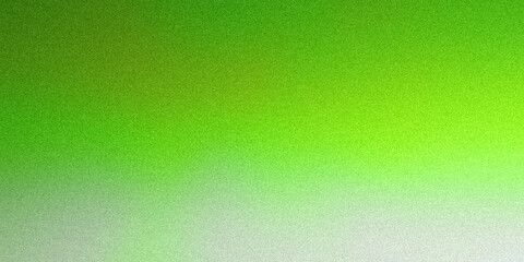 An abstract gradient background with a smooth transition from vibrant green to light gray, featuring a grainy texture. Perfect for design, banners, wallpapers, templates, posters, desktops. Premium