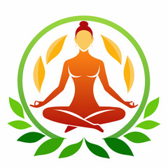 yoga logo icon