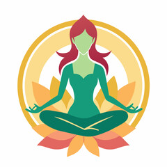 yoga logo icon