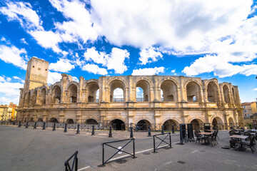 Arles Amphitheatre historic architecture view