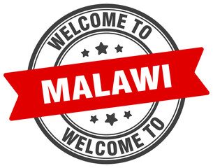 Welcome to Malawi stamp. Malawi round sign