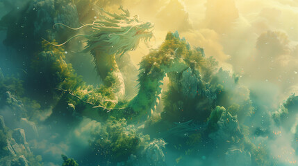 Dragons in the rainforest
