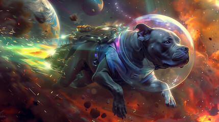 Pitbulls in Space