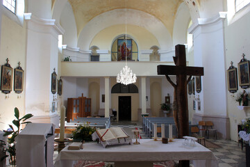 Parish church of St. Catherine of Alexandria in Komarevo, Croatia