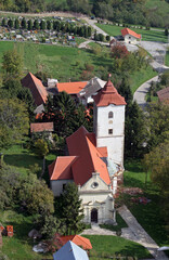 Parish church of Saint Brice of Tours in Kalnik, Croatia