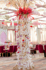 Beautiful romantic elegant wedding decor f