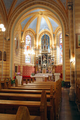 Parish church of Saint George in Desinic, Croatia