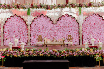 Beautiful romantic elegant wedding decor f