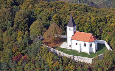 Chapel of St. Wolfgang in Vukovoj, Croatia