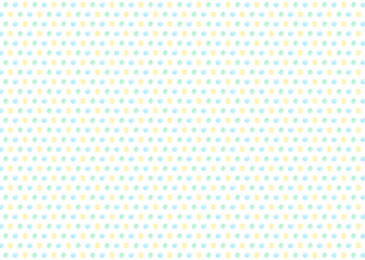 手書きのドットのパターン、水彩カラー、夏の配色
