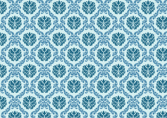damask pattern seamless background