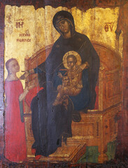 Virgin of Eleusis, Icon in the Church of All Saints, Korcula, Croatia