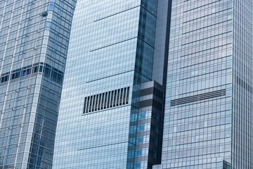 Obraz premium Exterior of the business office tower