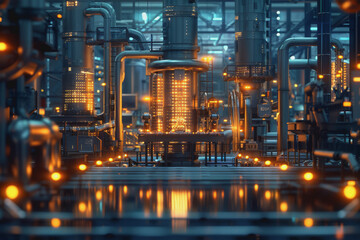 Industrial Revolution 4.0 through automatic information exchange in production technology.