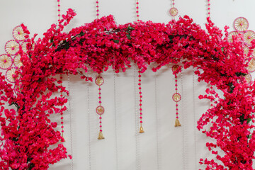 Beautiful romantic elegant wedding decor 