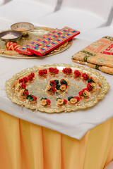 haldi ceremony ritual in Indian wedding
