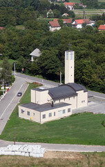 Parish Church of the Exaltation of the Holy Cross in Kerestinec, Croatia