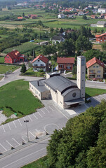 Parish Church of the Exaltation of the Holy Cross in Kerestinec, Croatia