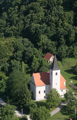 Fototapeta premium Parish Church of Saint Emeric in Kostel, Croatia