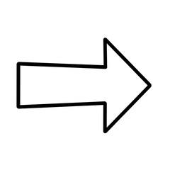 Arrow navigation of doodle icon