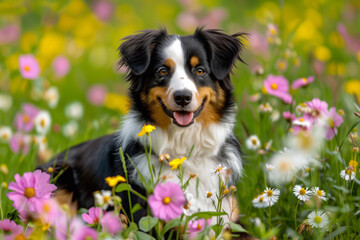 Fototapeta premium American Shepherd dog