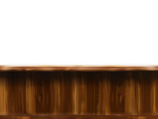Bar counter Isolated on transparent background