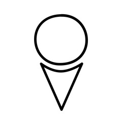 Pin location and navigation of doodle icon