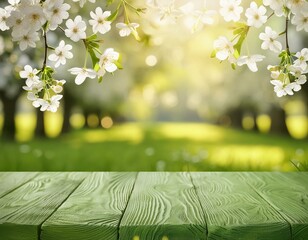 Sunny Blossoms: Springtime Blur Aesthetic