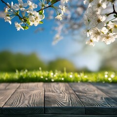 Blossoming Dreams: Spring Background Blur