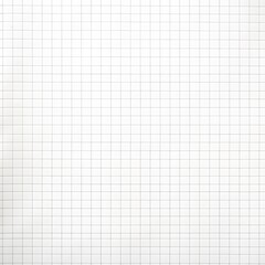 Grid paper texture background. White paper texture background. Generative AI.