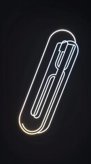 Obraz premium illustration Model Minimal line art icon of a house with simple geometric shapes