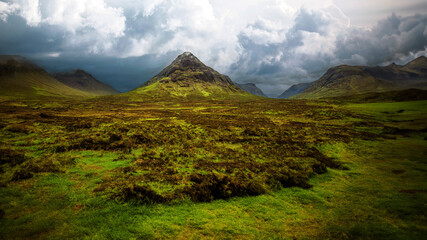 Stob Dearg is the highest and finest peak of Buachaille Etive Mòr, and one of the most famous sights of the Highlands. 