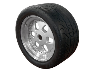 Obraz premium car tire transparent