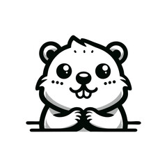 otter animal design