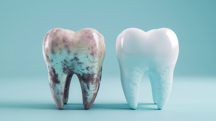 Dental hygiene ensures white, healthy teeth, protecting enamel and preventing cavities.
