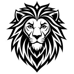 lion head illustration