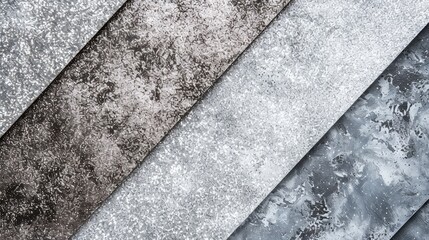 Fototapeta premium Abstract Textured Background with Diagonal Gray Tones