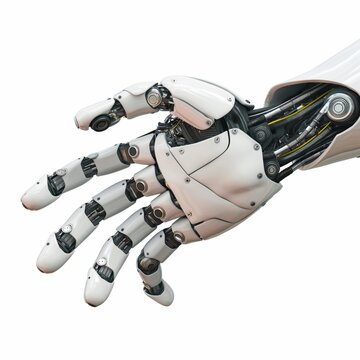 Realistic Handshake: Human and Robotic Hands Connecting, 